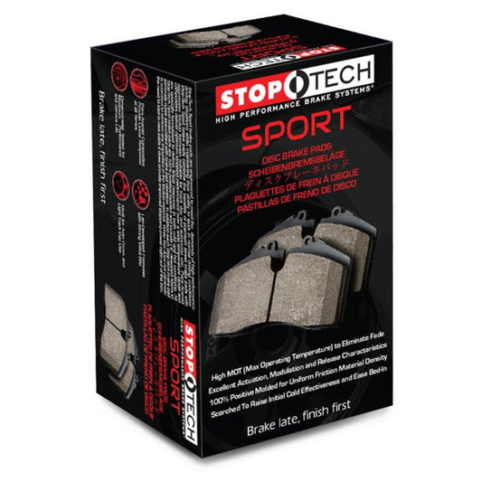 StopTech Sport Front Brake Pads | 16 - 21 Civic Base - Unity Performance