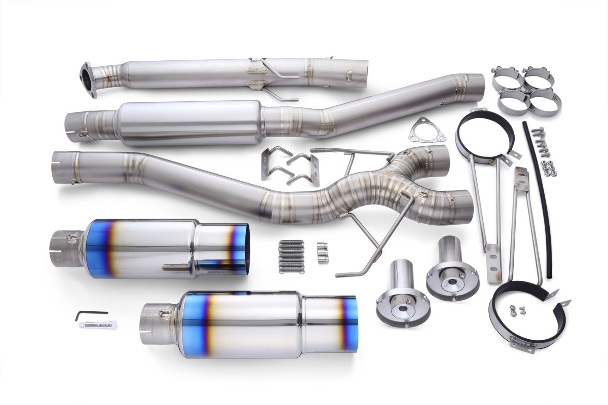 Tomei Expreme Ti Full Titanium Exhaust Type-D (Dual Muffler) | 23+ Type R FL5 - Unity Performance