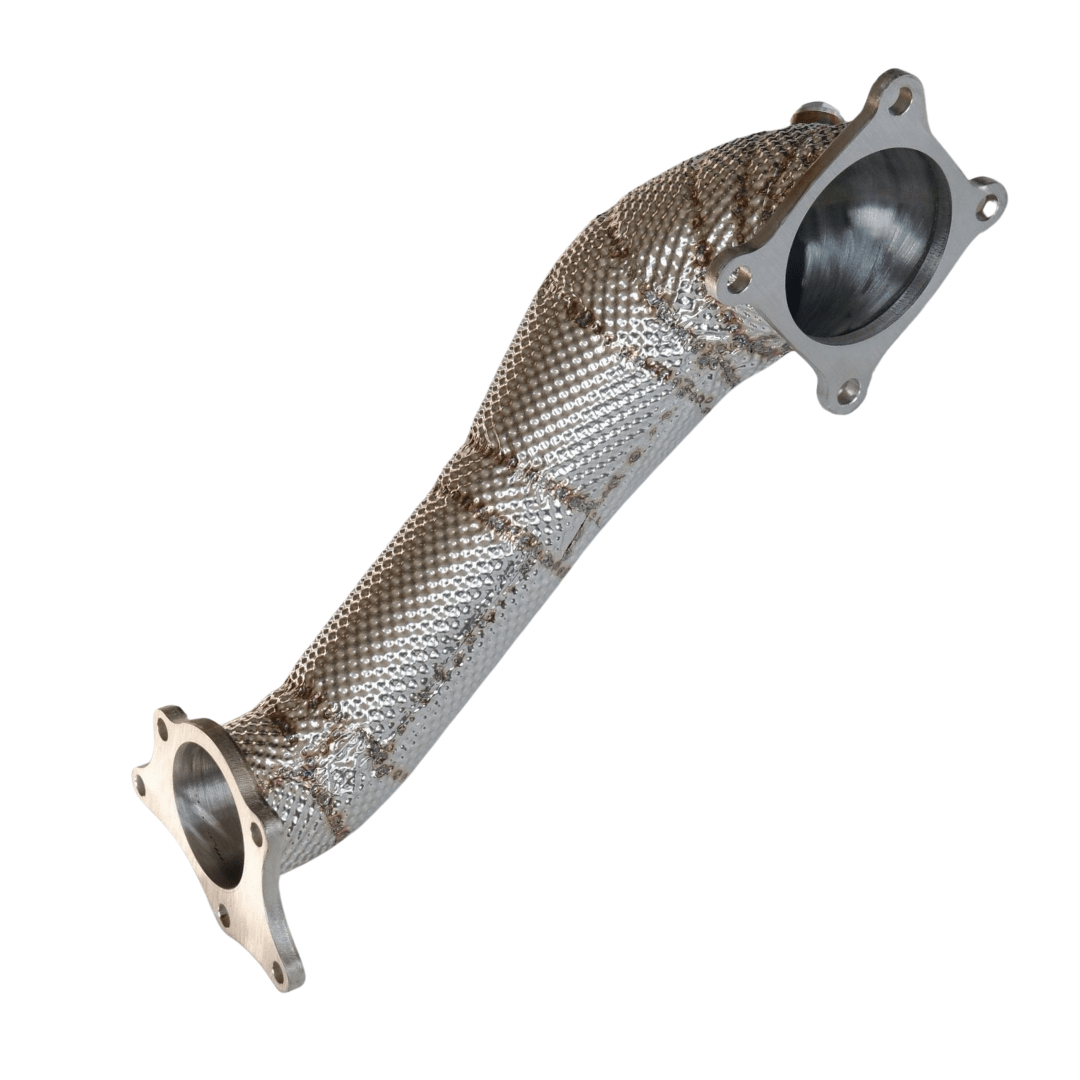 TOTLYLGL Hardlag Catless Downpipe | 17 - 23+ Civic Type R FK8 & FL5, 23+ Integra Type S DE5 - Unity Performance