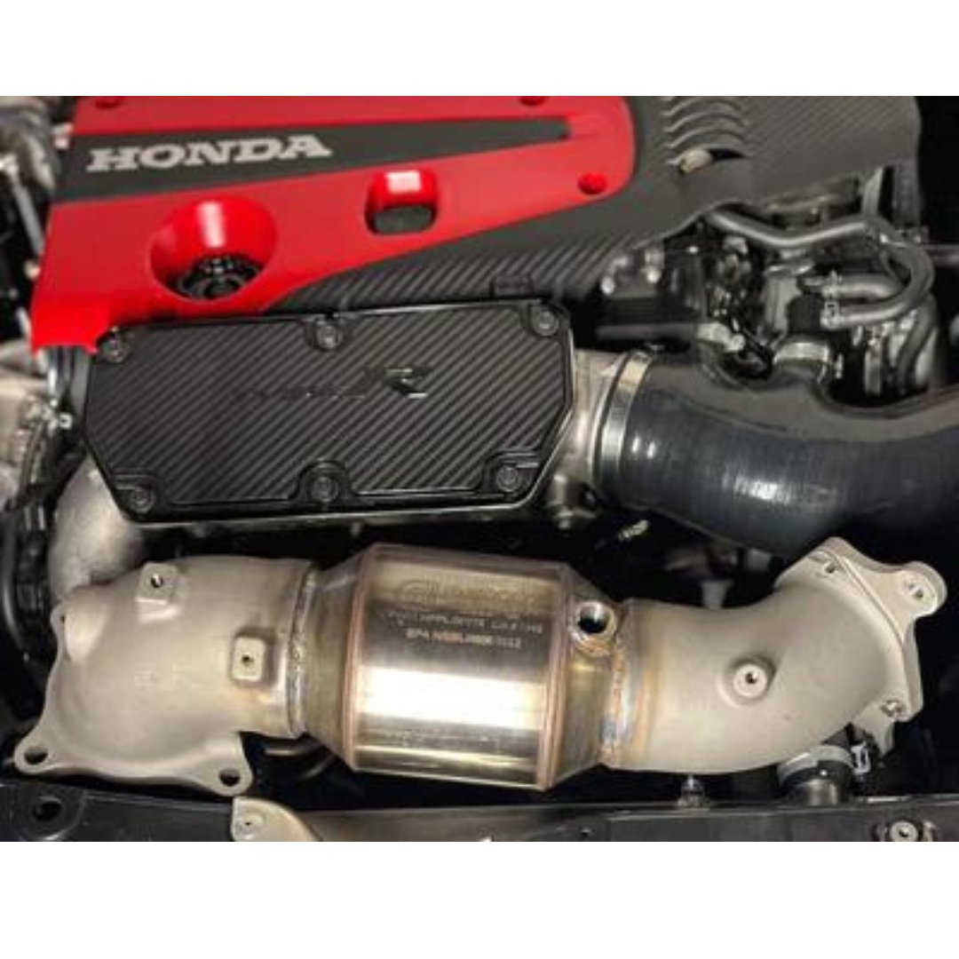 TSP High Efficiency Downpipe | 17 - 23+ Civic Type R FK8, FL5 - Unity Performance