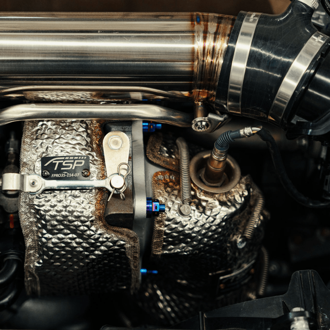 TSP x PTP Hybrid Downpipe Blanket | 17 - 23+ Civic Type R FK8 & FL5, 23+ Integra Type S DE5 - Unity Performance