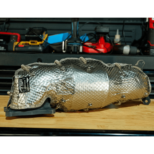 TSP x PTP Hybrid Downpipe Blanket | 17 - 23+ Civic Type R FK8 & FL5, 23+ Integra Type S DE5 - Unity Performance