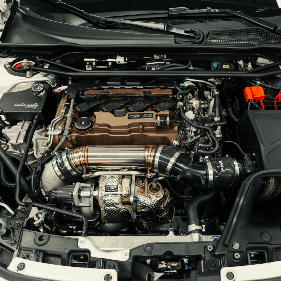 TSP x PTP Hybrid Downpipe Blanket | 17 - 23+ Civic Type R FK8 & FL5, 23+ Integra Type S DE5 - Unity Performance