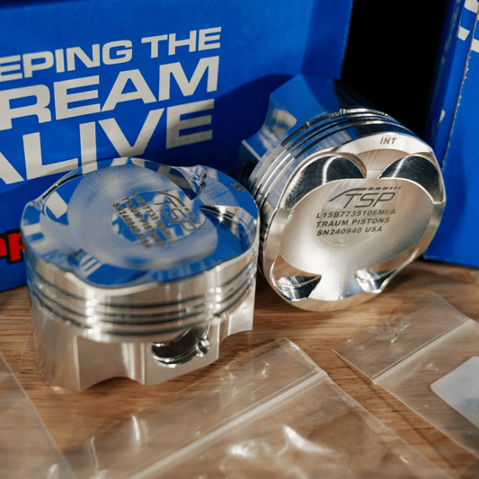 TSP x Traum L15B7 / L15CA Pistons | 16 - 22+ Civic 1.5T, 23+ Integra 1.5T - Unity Performance
