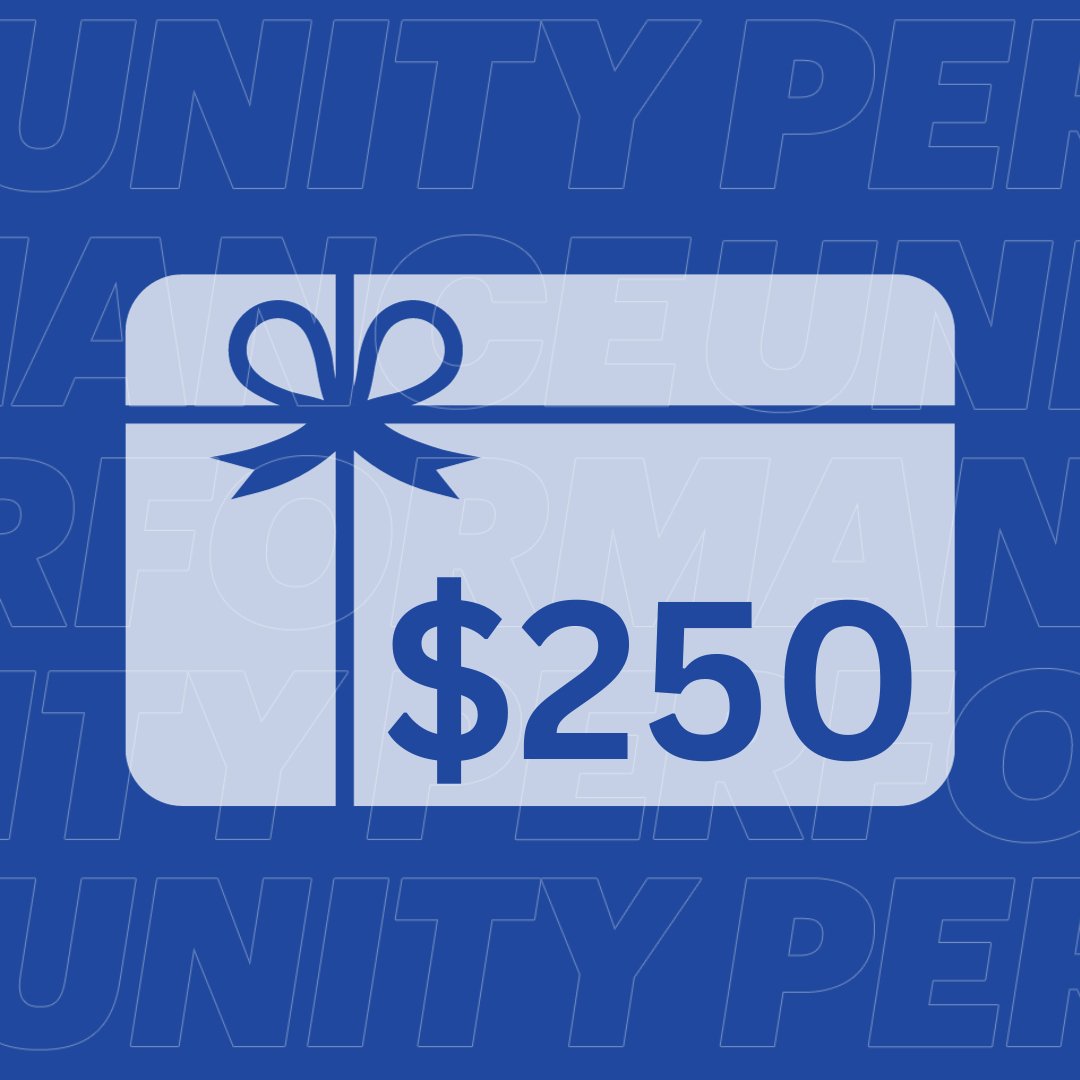 Unity Performance Gift Card - Unity Performance