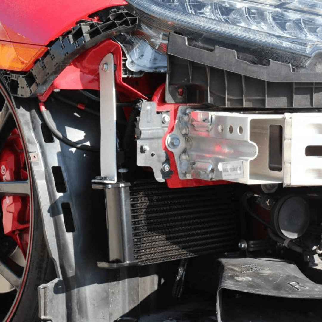 WOT Performance Dual Oil Cooler Kit | 17 - 21 Civic Type R FK8 - Unity Performance