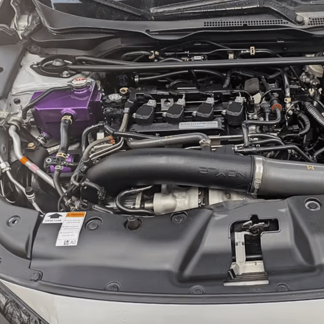 Wunderladen Coolant Expansion Tank | 16 - 21 Civic, 17 - 23+ Civic Type R FK8 & FL5, 23+ Integra Type S DE5 - Unity Performance