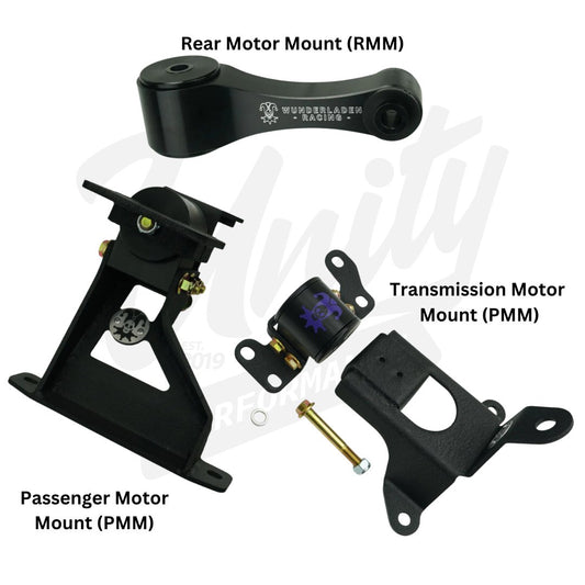 Wunderladen Motor Mount Combo (PMM + RMM + TMM) | 17 - 21 Civic 1.5T, Si - Unity Performance