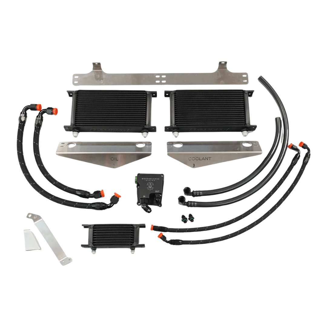 Wunderladen Tri Cooler Combo | 17 - 21 Civic Type R FK8 - Unity Performance