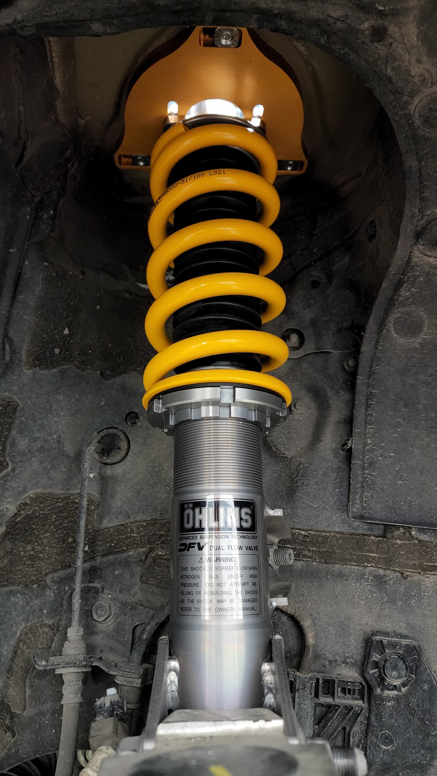 Ohlins Road & Track Coilover Kit | 17-23+ Civic Type R