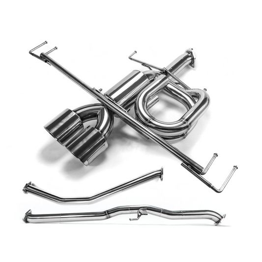 27WON Front-Pipe Back Exhaust | 17-21 Civic Hatch