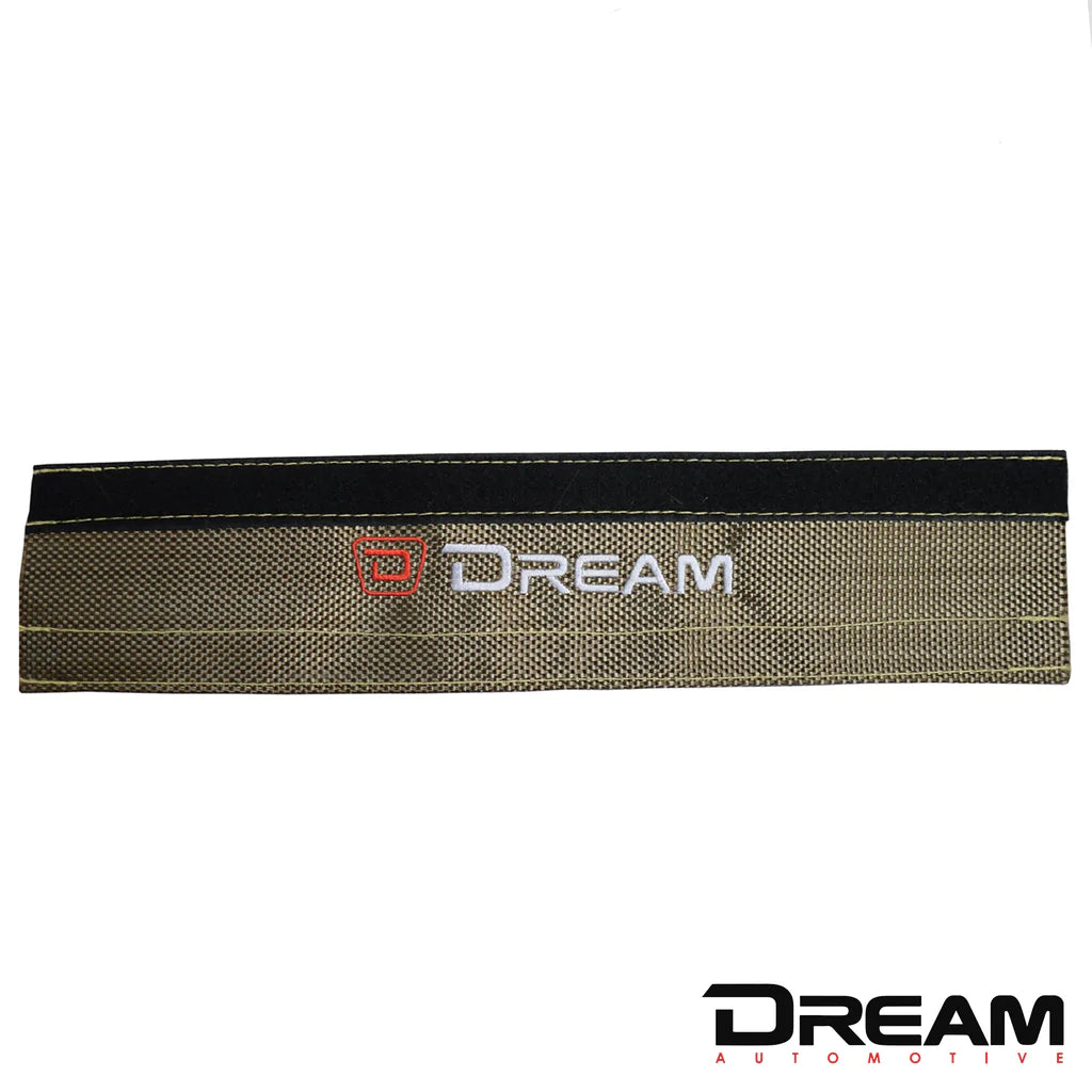Dream Automotive Titanium Fabric Heat Shield | 16-22+ Civic, 18-22 Accord, 23+ Integra