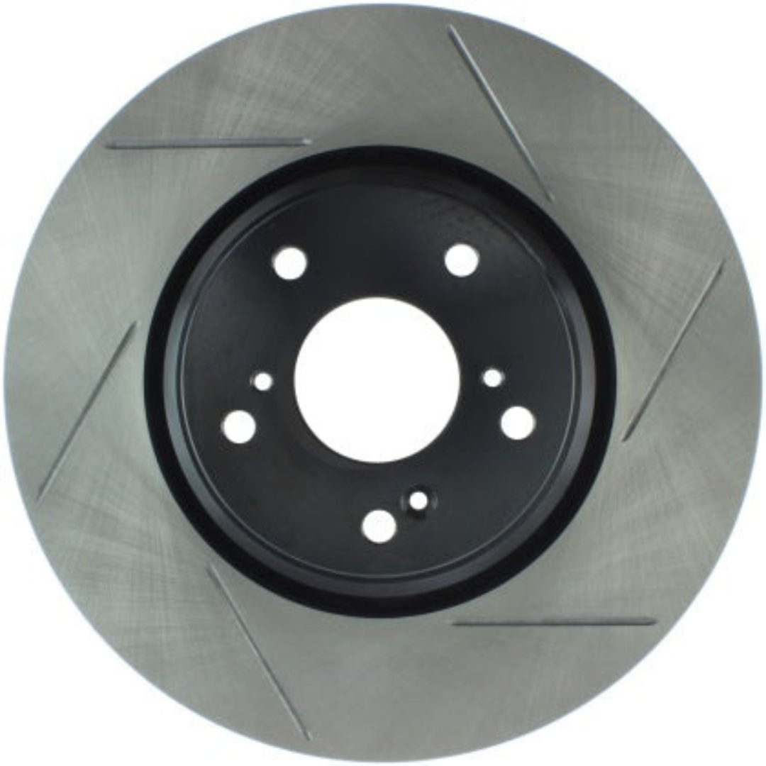 StopTech Rear Slotted Rotors | 16-21 Civic Base