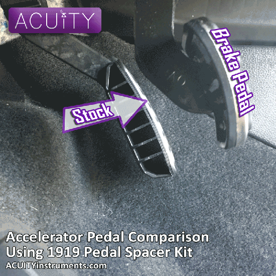 Acuity Throttle Pedal Spacer | 16-22+ Civic, 18-22 Accord, 23+ Integra