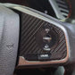 Jets Vinyl Steering Wheel Button Inlays | 16-21 Civic